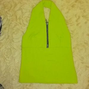 Vintage 1980s/90s Biondo Beverly Hills Halter Top Sz S